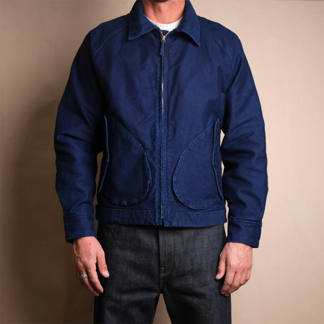 Freenote Mariner Light Indigo Denim Jacket - Premium Men's Workwear for Outdoor & Casual Wear