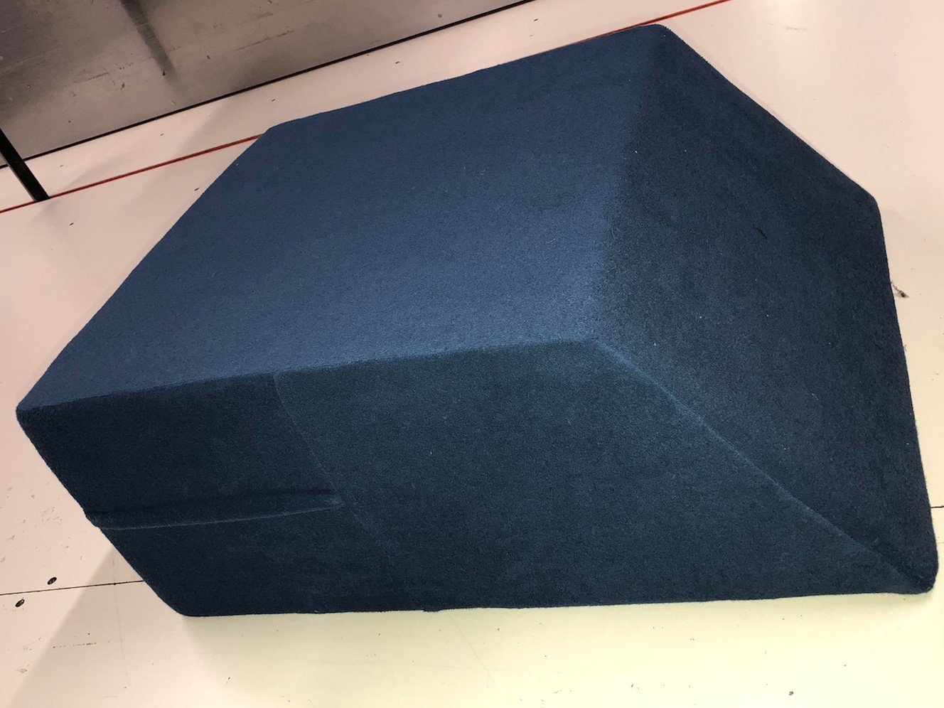 Orthopedic Leg Wedge Pillow with Gel Memory Foam Topper - 26