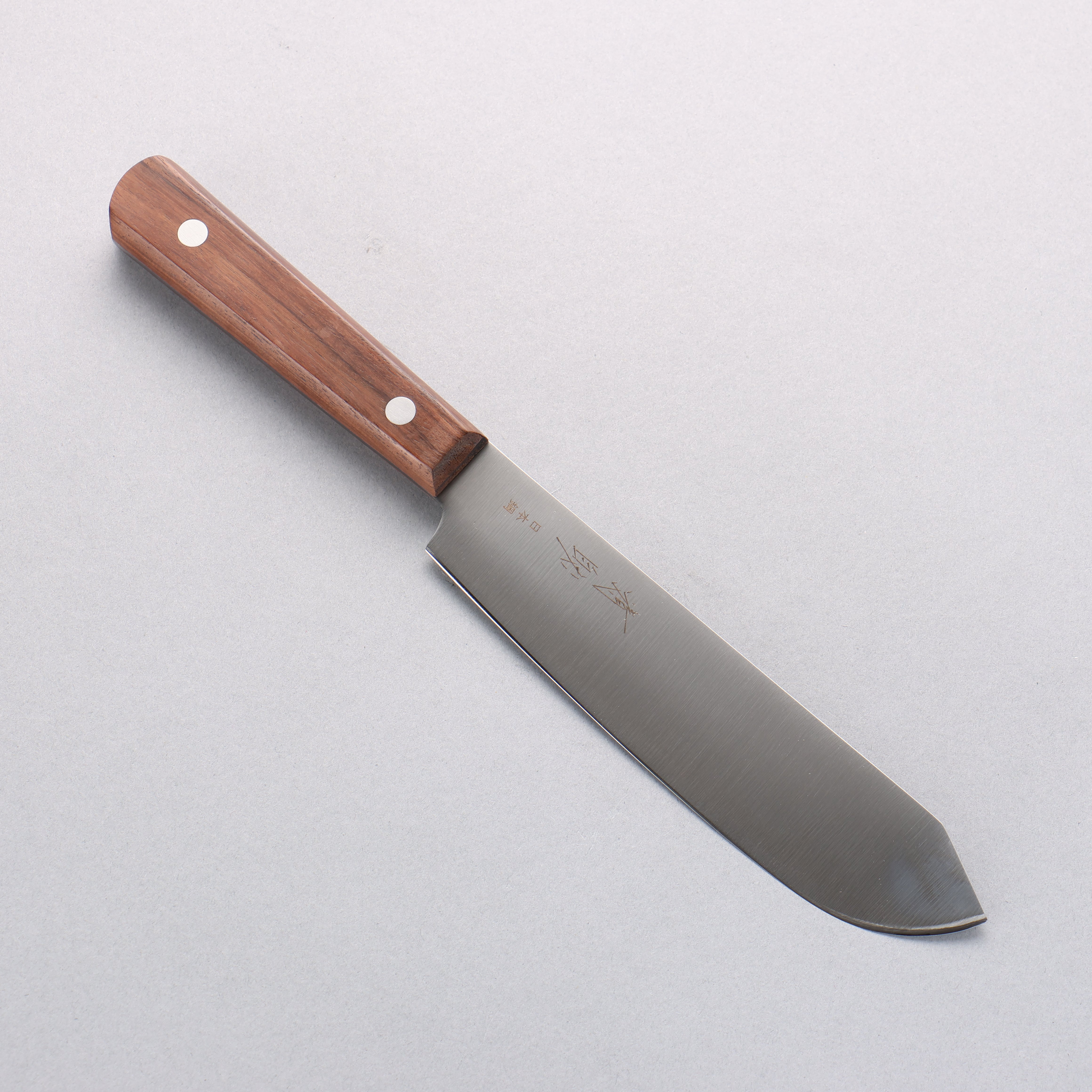 Premium Japanese Steel Butcher Knife - 150mm Shitan Handle - High-Carbon Stainless Steel Blade for Professional Chefs & Home Cooking - Perfect for Slicing, Dicing & Meat Preparation