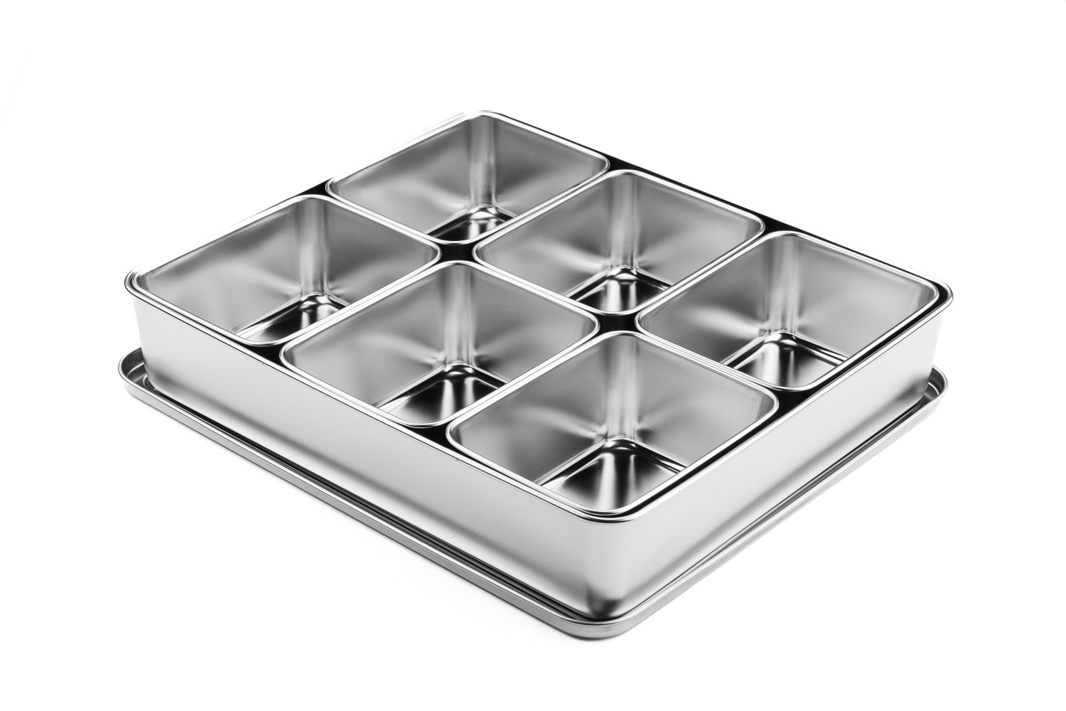 Premium Stainless Steel Yakumi Bento Box with 6 Compartments - Ideal for Meal Prep, Lunch Box, Office & School Use