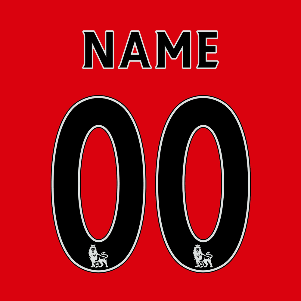 Custom Premier League Print 2007-2017 (Black) - Perfect for Football Fans, Home Decor & Sports Memorabilia Collection