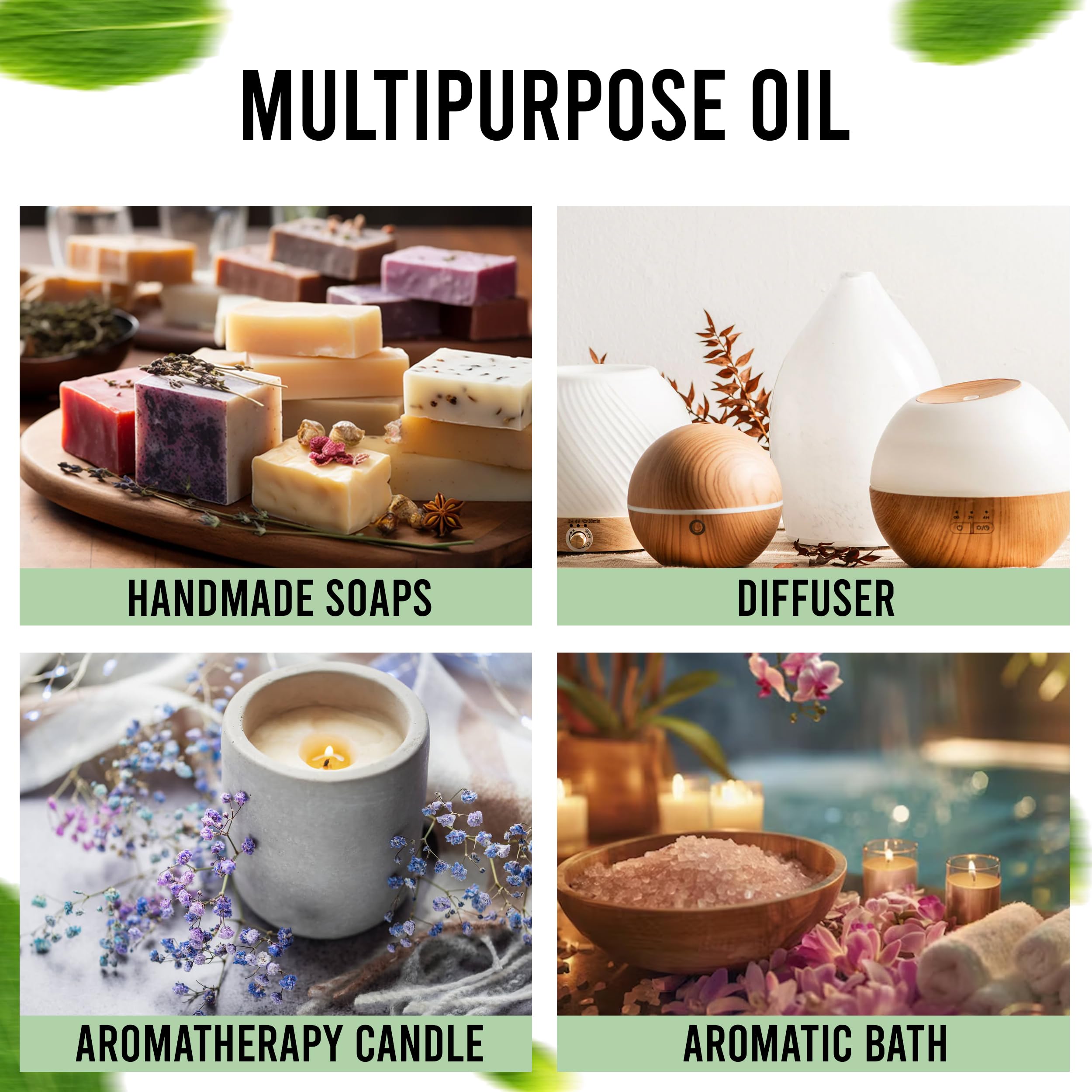 Pure Cypriol Essential Oil 1000ml - 100% Natural, Undiluted & Therapeutic Grade for Skincare, Aromatherapy - Perfect for Massage, Diffusers & DIY Beauty Products