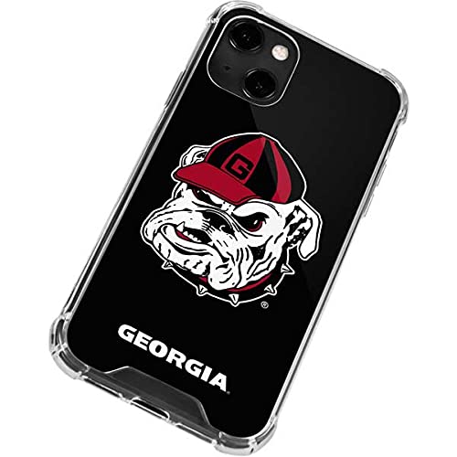 Official University of Georgia Bulldogs iPhone 13 Clear Phone Case - Durable Protective Cover with Mascot Design for Fans | Perfect for Game Day, School Spirit & Everyday Use