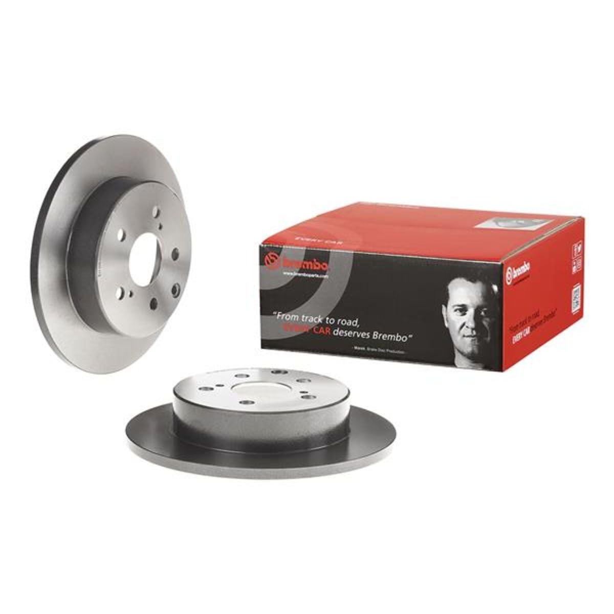 Brembo Disc Brake Rotor (08.A429.10) - High Performance Brake Rotor for Smooth Stopping - Perfect for Sports Cars, Racing & Daily Driving