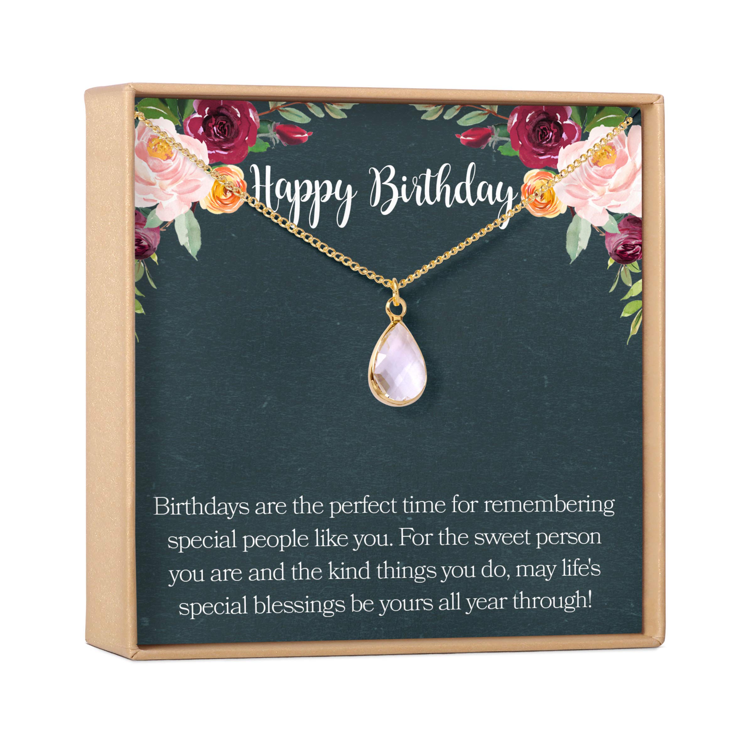 Dear Ava Infinity Birthday Necklace - Sterling Silver Pendant Gift for Women & Girls | Modern Jewelry Set with Heartfelt Card | Perfect Birthday, Anniversary & Graduation Gift | 2023 Collection | Ideal for Special Occasions & Everyday Wear
