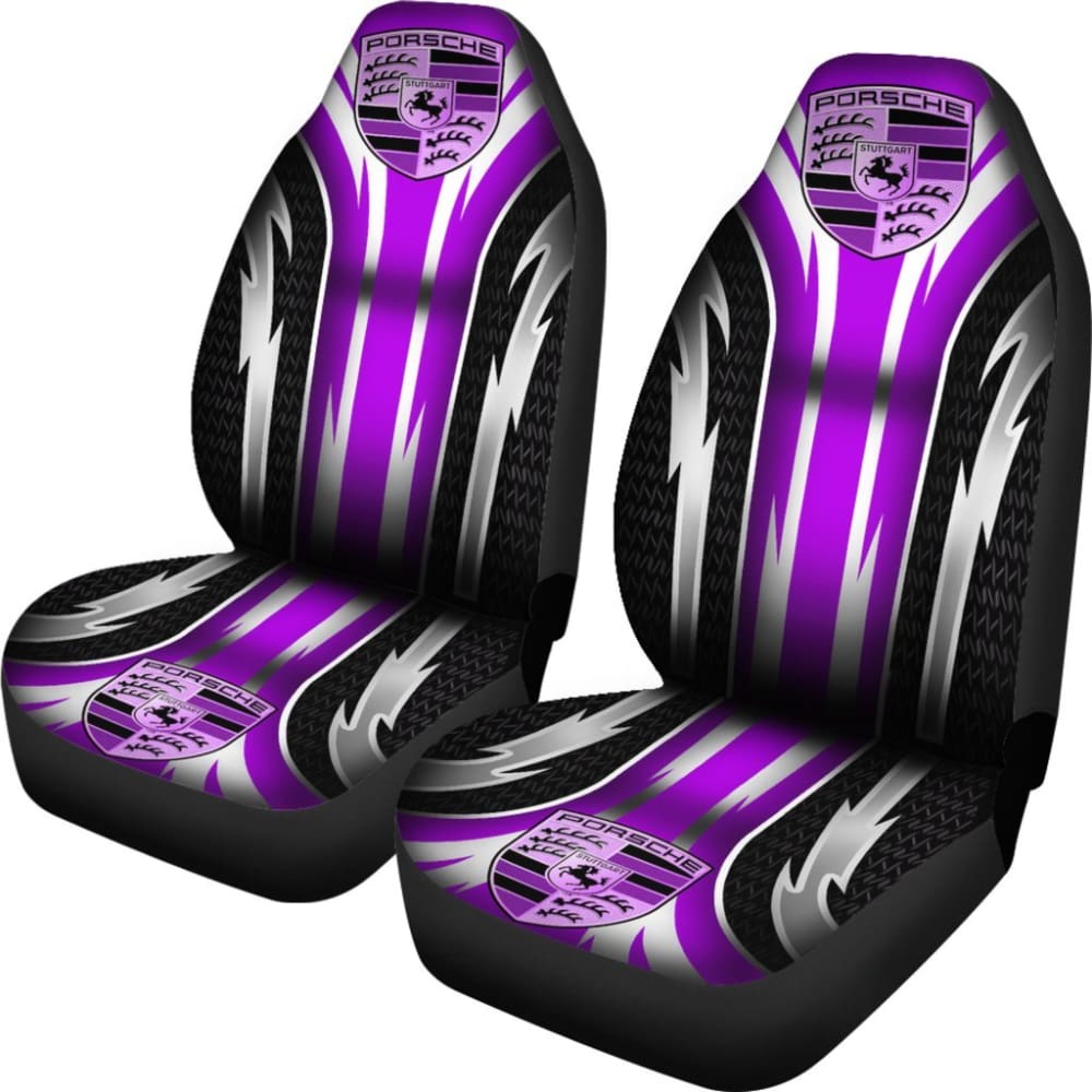 Premium 2-Piece Front Porsche Seat Covers in Purple (Part# 144627) - Perfect for Porsche 911, Cayman & Boxster Models - Enhance Comfort & Protect Your Car Interior