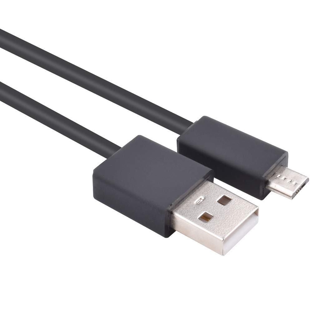 Premium Micro USB Charging Cable - Fast Charging Cord Compatible with Beats by Dr Dre Studio, Solo, Powerbeats 3/2.0 Wireless Headphones & Pill Speakers (Black) - Durable Power Supply for Home, Office & Travel Use