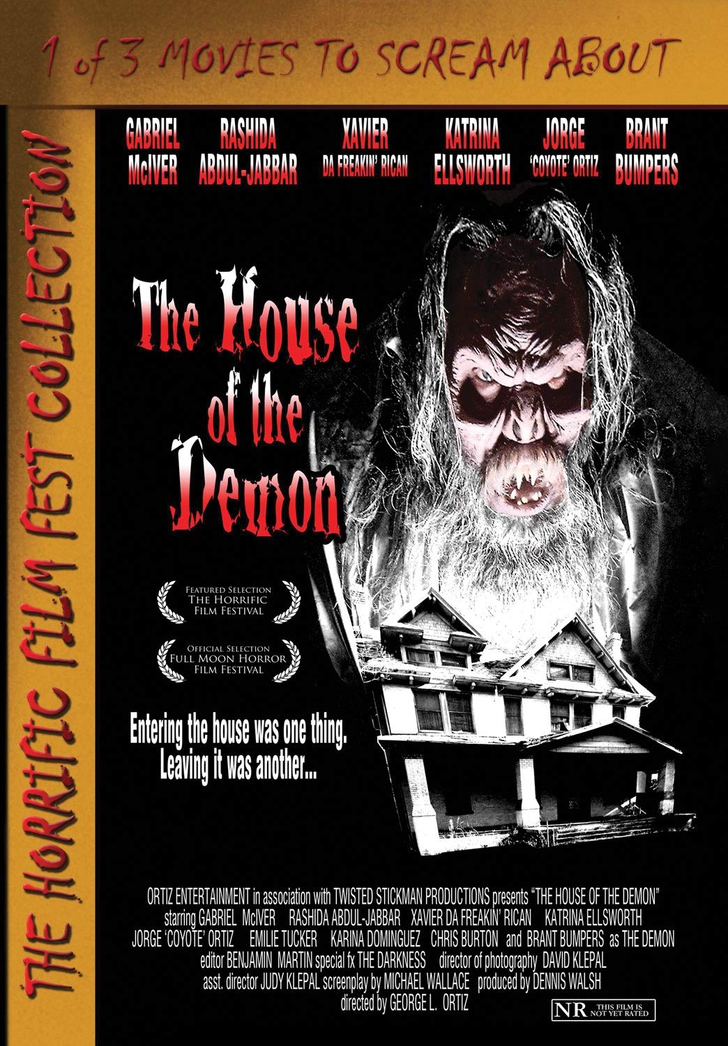 The House of The Demon - Gothic Home Decor for Halloween & Horror Themed Parties | Perfect for Spooky Room Decor & Horror Movie Nights