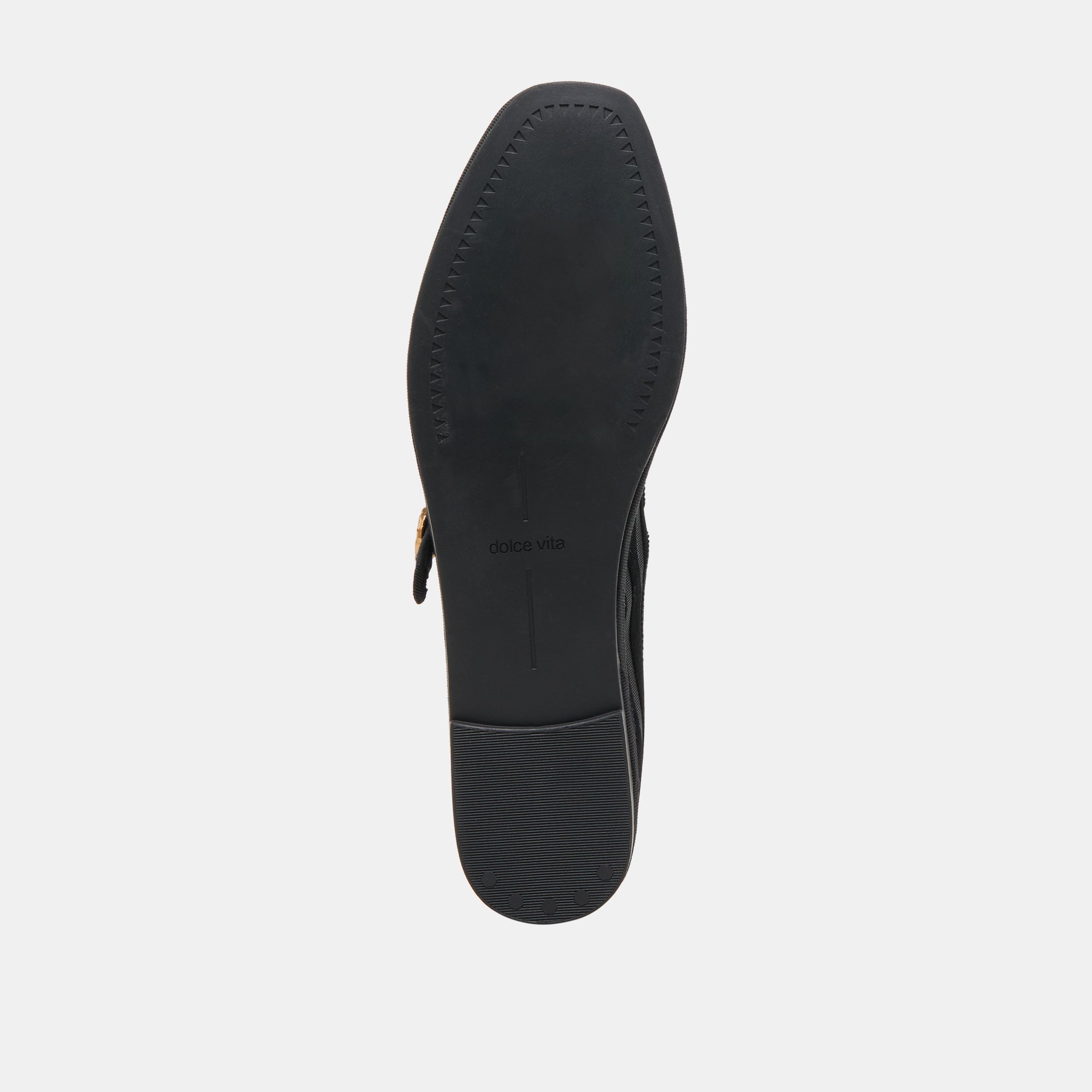 TAMEKA Women's Ballet Flats - Black Stripe Mesh Slip-On Shoes for Comfort & Style | Perfect for Work, Casual Wear & Travel