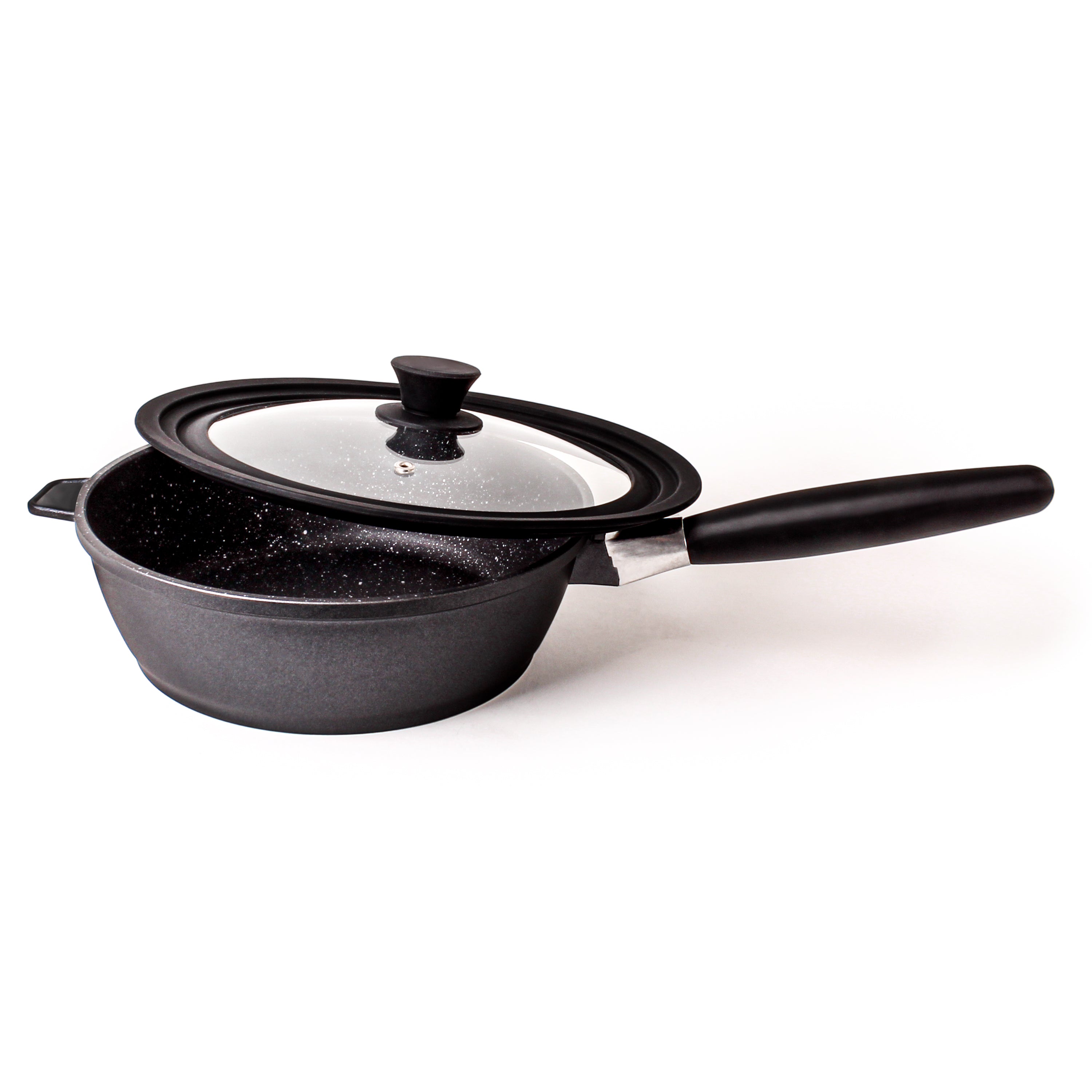 BergHOFF EuroCAST 6-Piece Nonstick Cookware Set - Premium Induction Compatible Pots and Pans for Professional Chefs & Home Cooking | Perfect for Sautéing, Frying, and Simmering