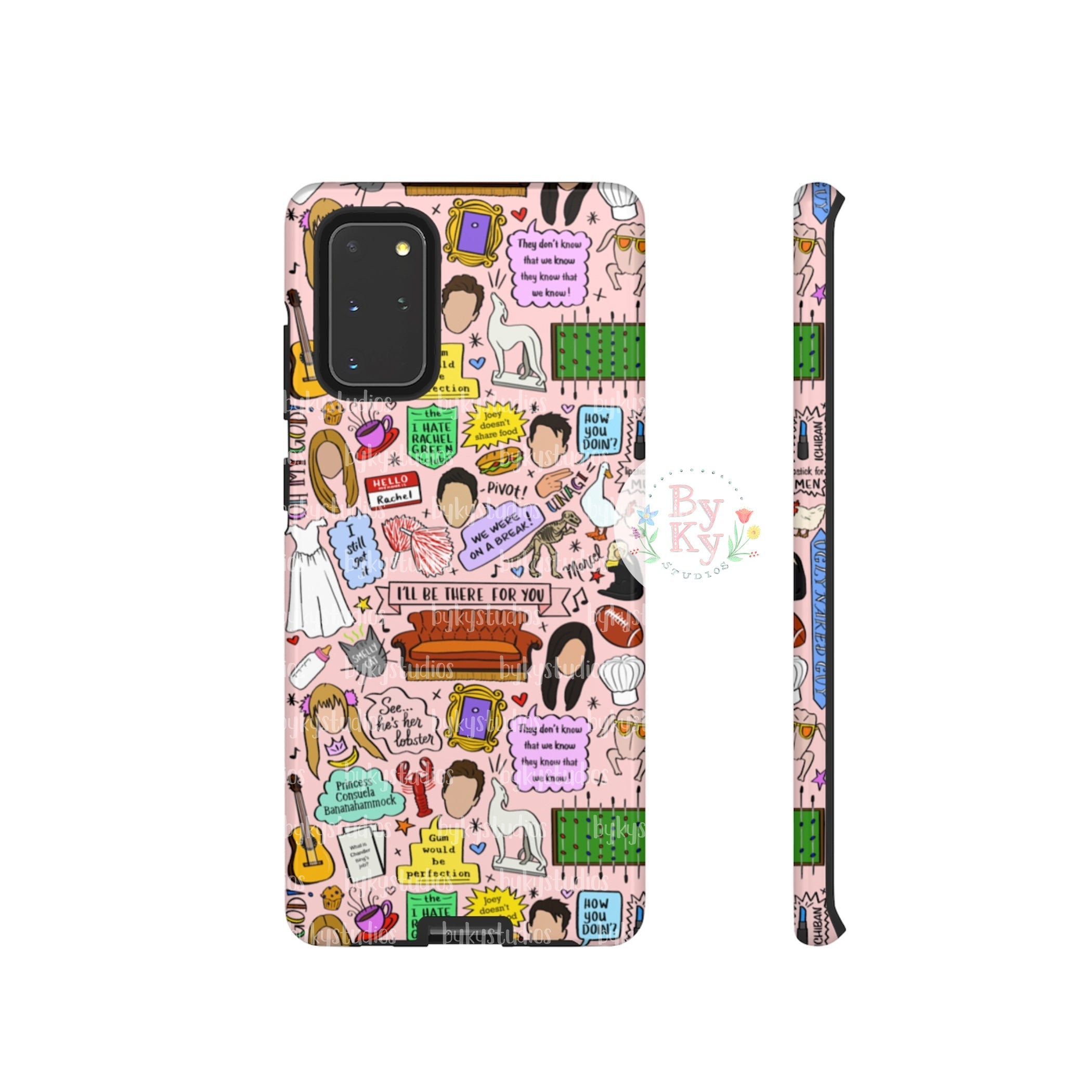 Friends TV Show Inspired Durable Phone Cases - Shatterproof & Stylish for iPhone & Samsung - Perfect for Fans, Daily Use & Gifts