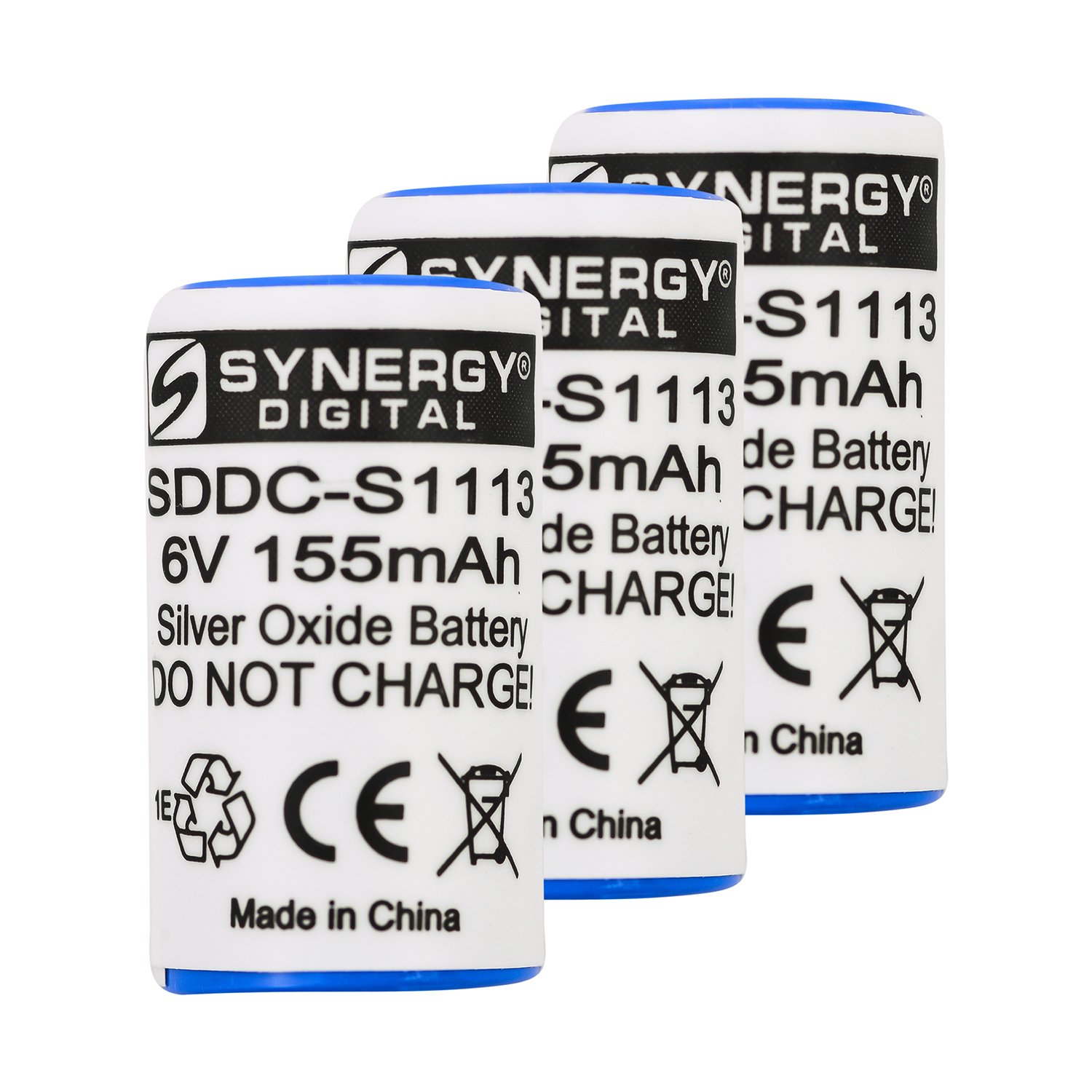 Synergy Digital Dog Collar Batteries - 3 Pack SDDC-S1113 Replacement Batteries for Pet Stop Ultra Elite Dog Collar | Long-Lasting Power for Training & Outdoor Adventures