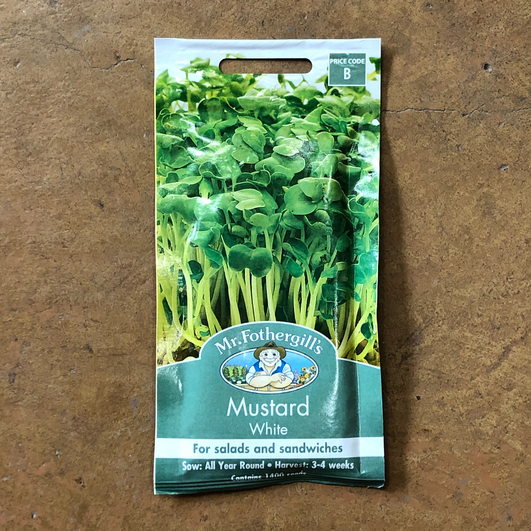 Organic White Mustard Seeds for Planting - Non-GMO, Heirloom Variety - Perfect for Home Gardening, Cooking, and Spice Making