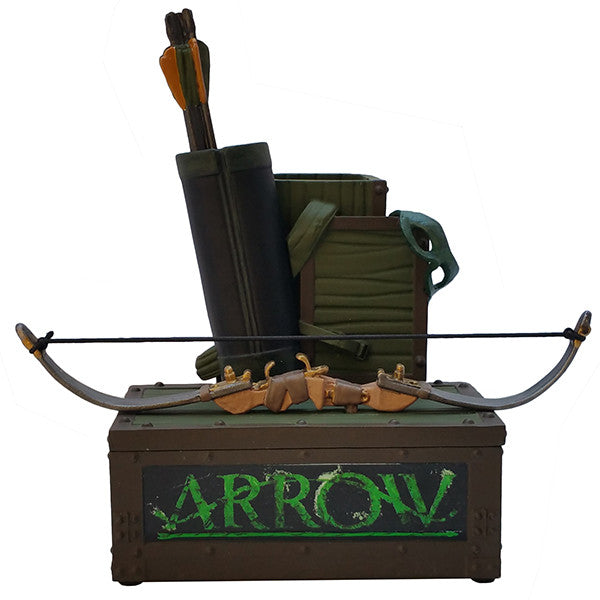 DC Comics Arrow TV Show Themed Pen Holder and Paper Clip Organizer - Perfect for Office, Home Desk, and Comic Book Fan Gifts