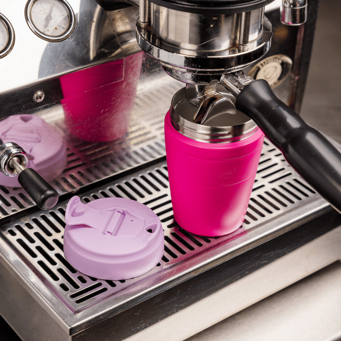 KeepCup Commuter 12oz Reusable Coffee Cup - Insulated Travel Mug for Hot & Cold Drinks - Perfect for Office, Commuting, and Outdoor Activities