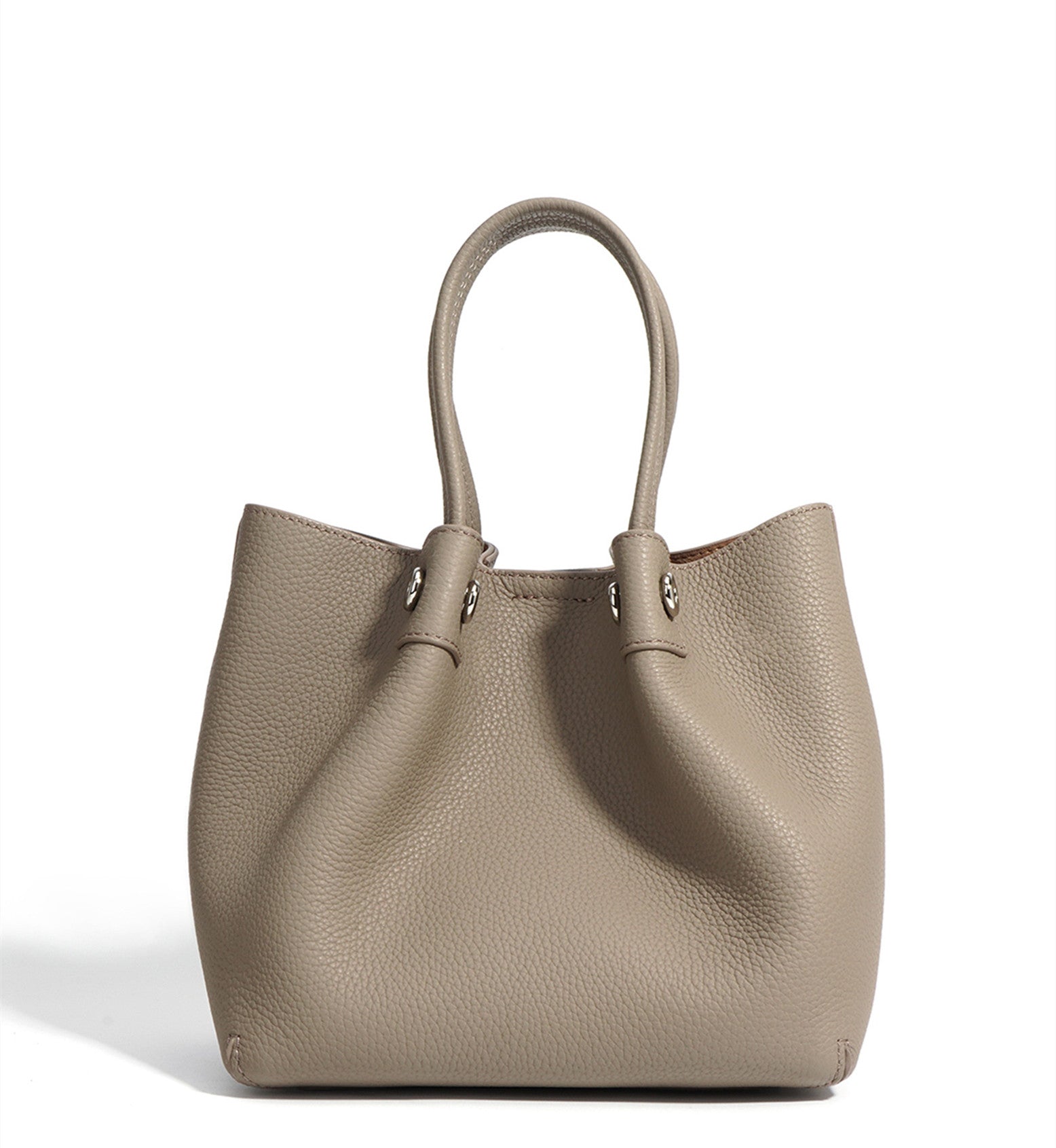 Premium Genuine Leather Carryall Tote Bag for Women & Men - Stylish & Durable Travel, Work & Everyday Use
