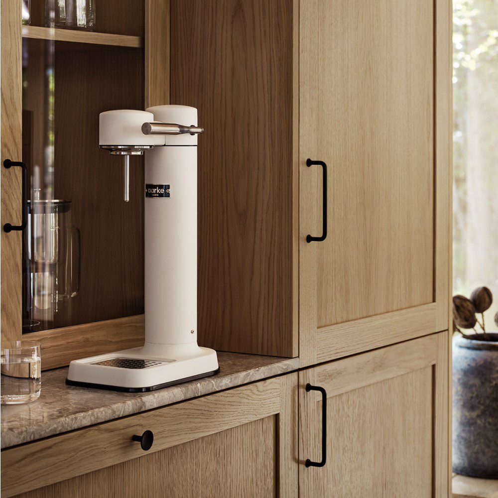 AARKE Carbonator 3 Sparkling Water Maker - Matte White Home Soda Machine for Refreshing Drinks | Perfect for Kitchen, Office & Entertaining