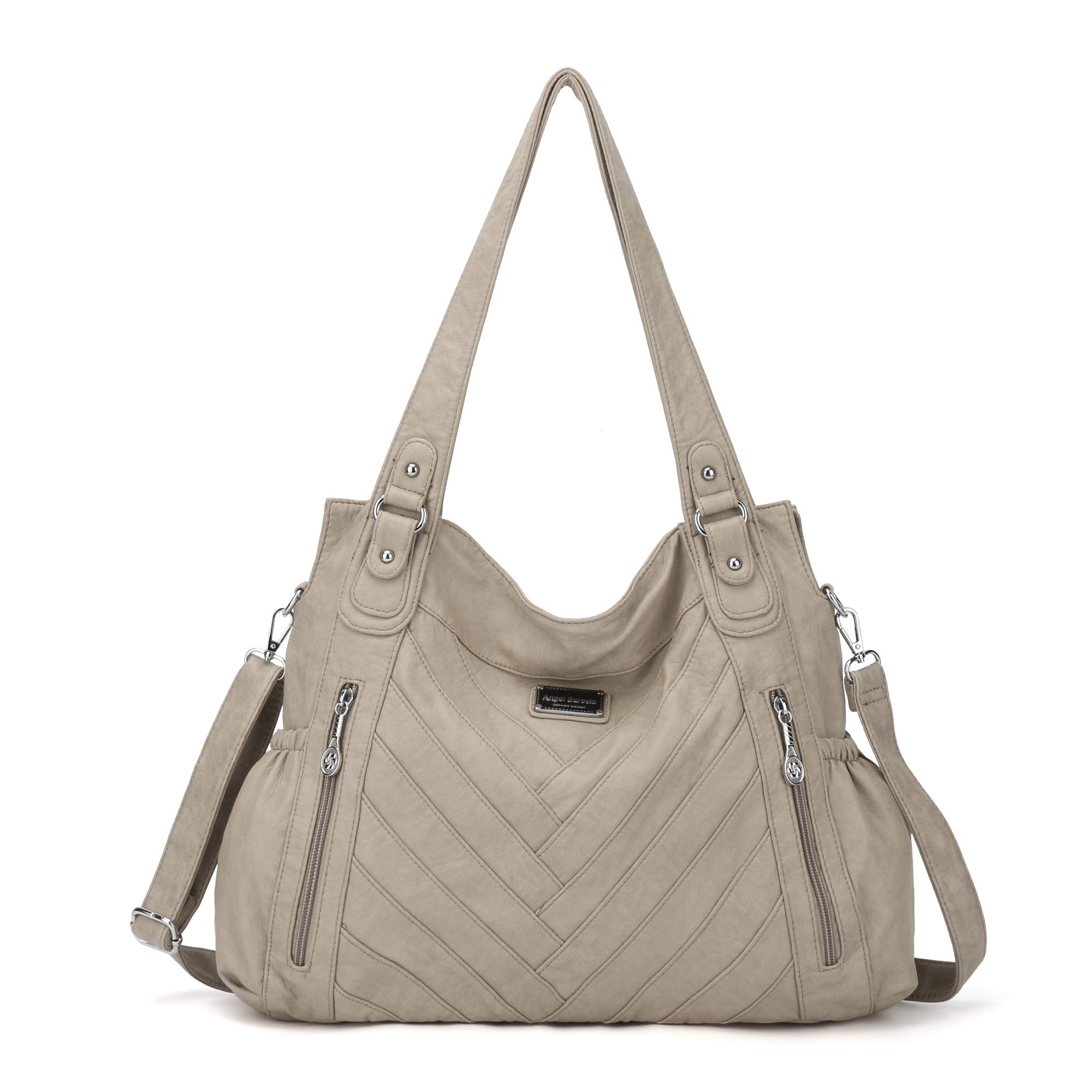 Angel Barcelo Women's Fashion Handbags - Stylish Tote, Shoulder Bag, Satchel & Hobo Purse for Work, Travel & Everyday Use