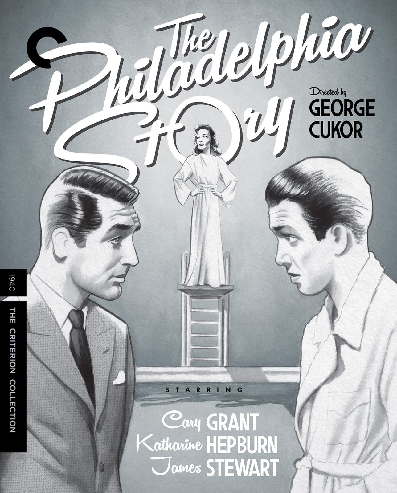 Philadelphia Story Blu-ray | Classic Romantic Comedy Movie | Perfect for Movie Nights & Vintage Film Collections