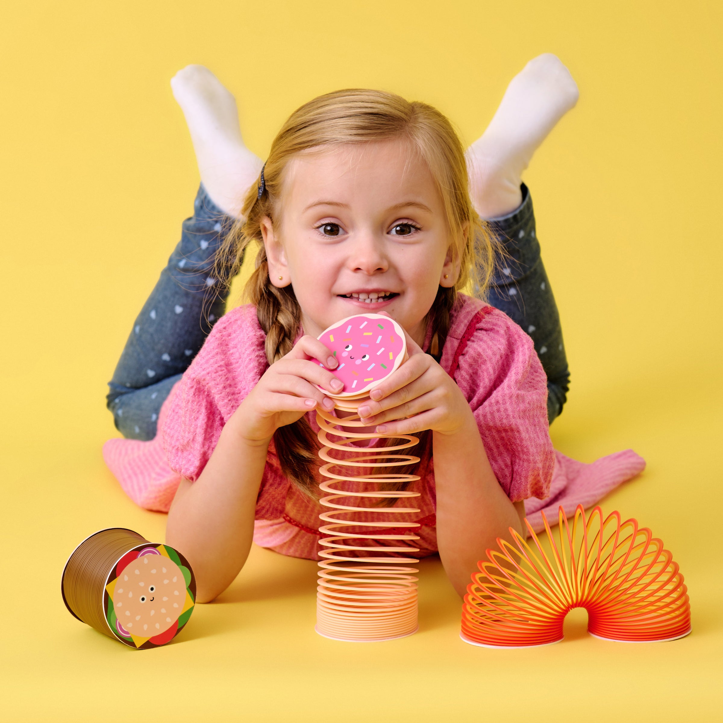 Springie Thingie - Fun and Colorful Spring Toy for Kids | Outdoor Play, Party Favors, Easter Basket Fillers