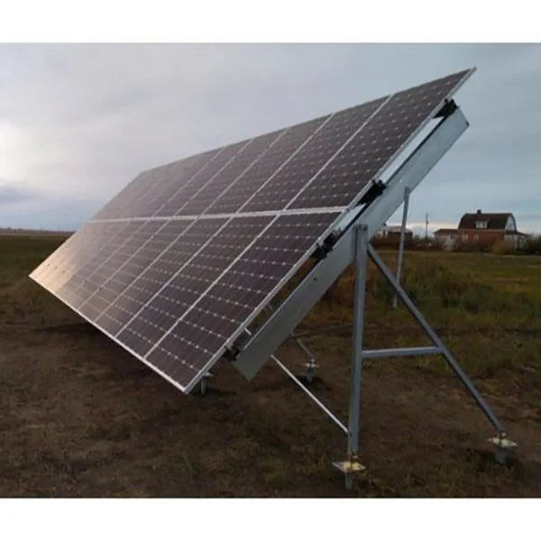Kinetic Solar Adjustable Ground Mount (20°-45° & 60°) for Solar Panels | Perfect for Residential & Commercial Solar Energy Systems