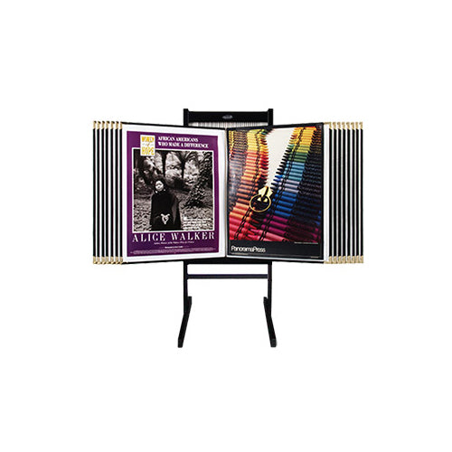 Euro Design Classic Floor Swinging Panel Displays - 3 Sizes (15/25 Flip Panels) for Retail Stores, Trade Shows & Exhibitions | Durable & Portable Advertising Solution