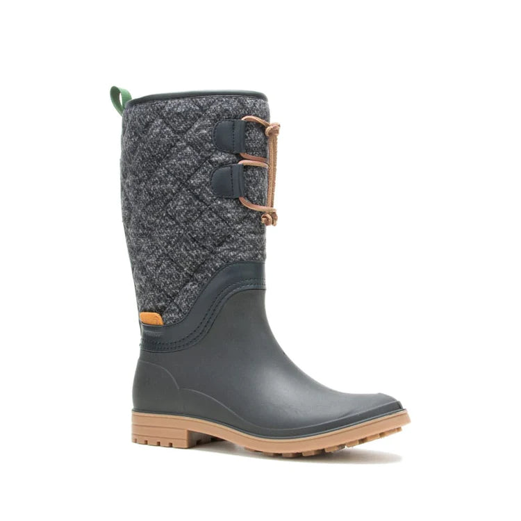 Kamik Abigail Black Quilted Women's Winter Boots - Waterproof & Insulated for Cold Weather, Hiking, and Outdoor Adventures