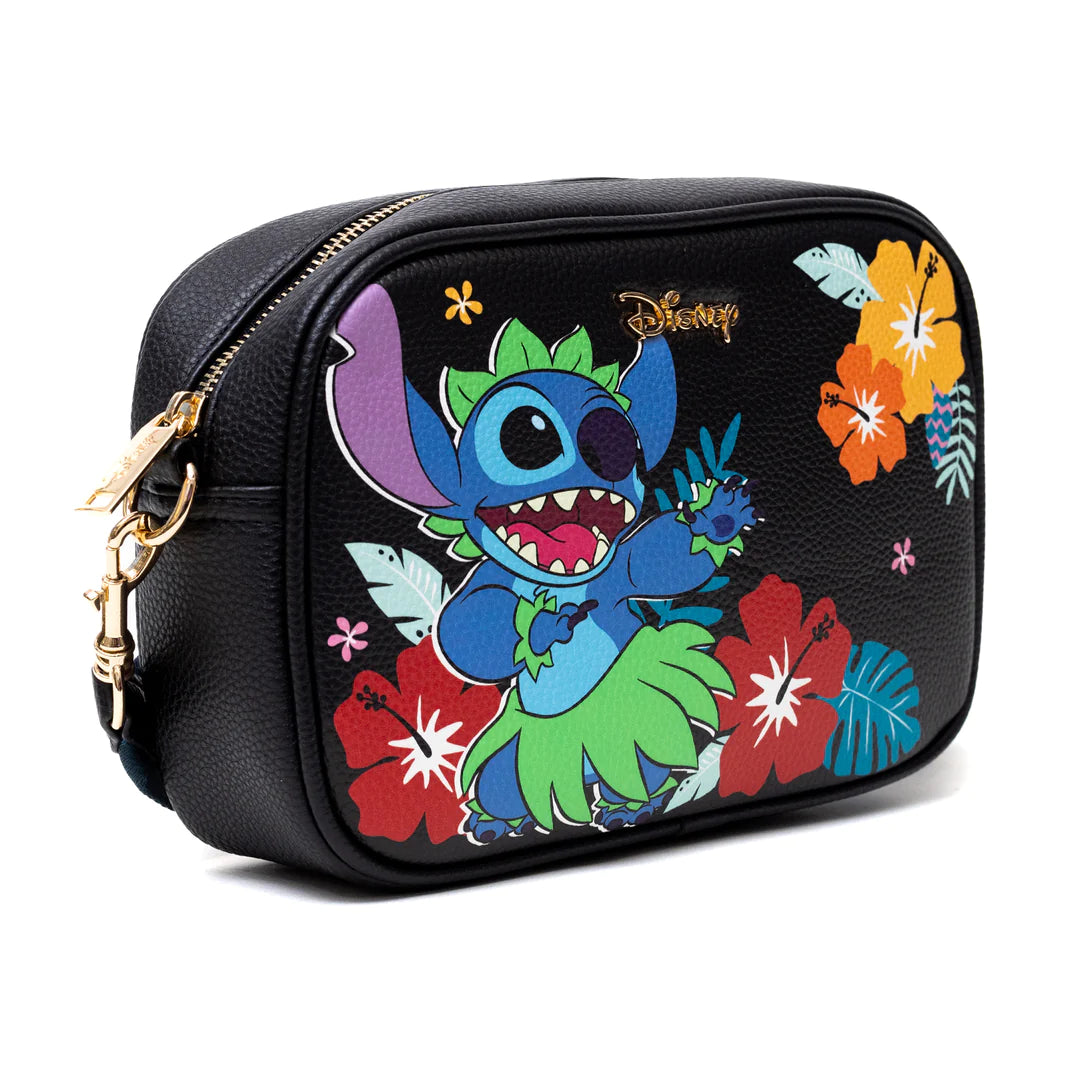 WondaPOP Lilo and Stitch Themed Camera Crossbody Purse for Women - Disney Inspired Fashion Accessory for Travel, Shopping, and Everyday Use