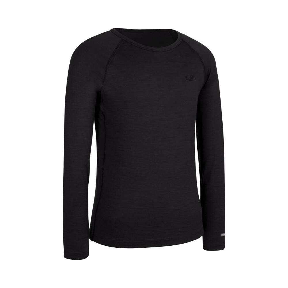 Icebreaker 200 Oasis Kids Merino Wool Thermal Top & Leggings Set - Warm Winter Base Layer for Outdoor Activities, Skiing, and Cold Weather Adventures