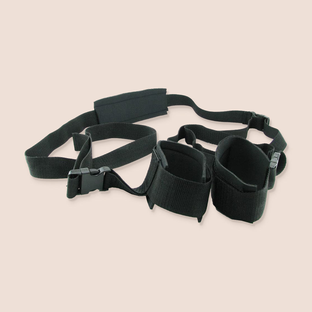 Adjustable Nylon Ankle Sling - Fetish Fantasy Series Spread Eagle Restraint for BDSM Bondage | Perfect for Bedroom Play, Adult Fantasy, and Couples Exploration
