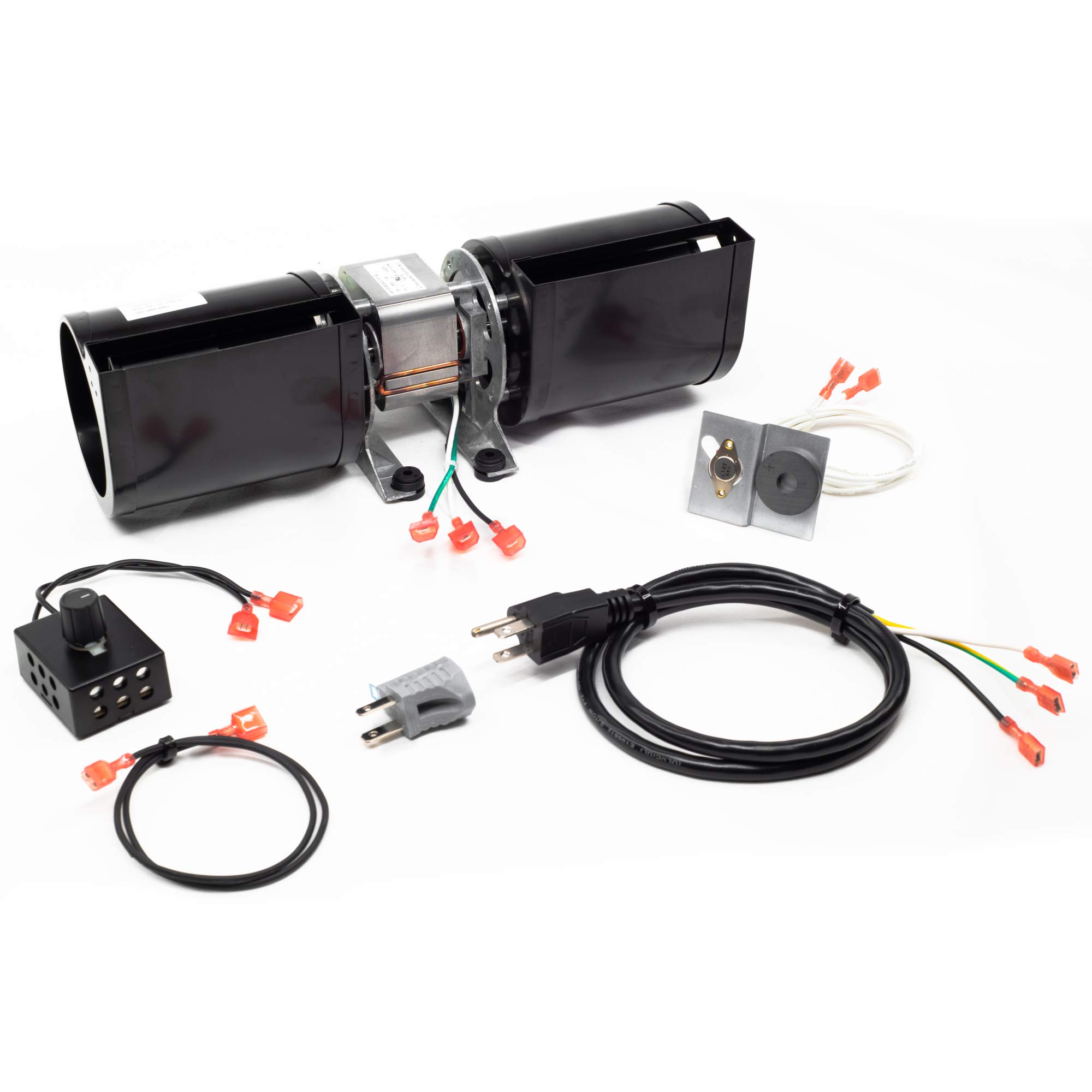 Lennox Superior FAB-1600 Fireplace Blower Kit - High Airflow Quiet Ball Bearing Fan | Energy Efficient Heating Accessory for Home Fireplace Insert & Wood Stove