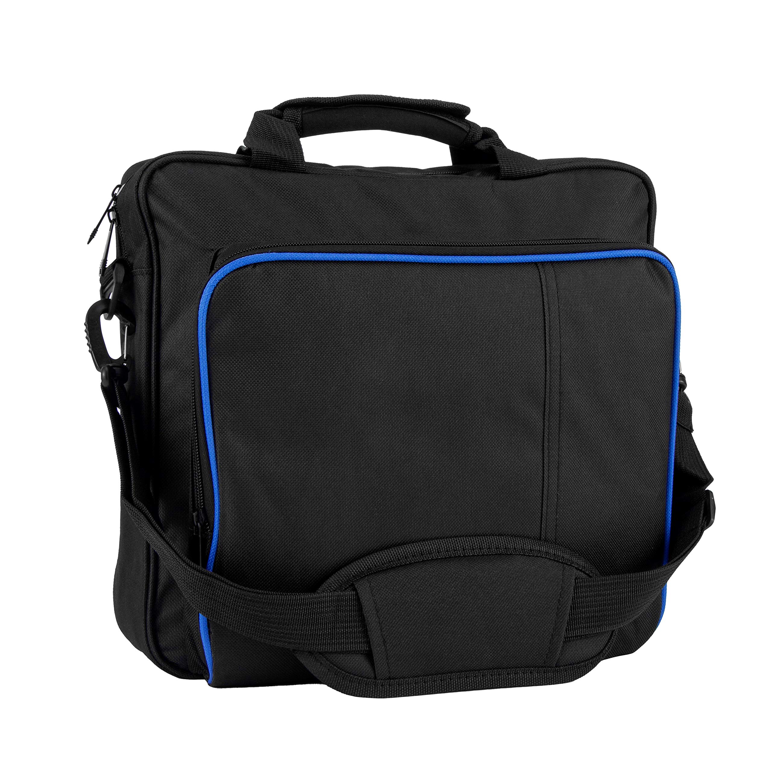 Soapow Travel Carry Case for Sony PlayStation 4 PS4 Console - Portable Storage Bag with Handle for Gaming Accessories, Perfect for Travel, Home Storage & Gaming Parties
