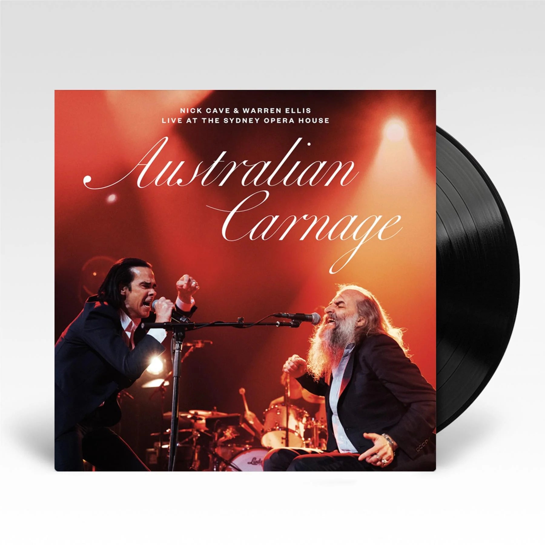 Nick Cave & Warren Ellis - Australian Carnage Vinyl LP Record | Limited Edition Music Album for Collectors & Fans | Perfect for Home Listening & Vinyl Enthusiasts
