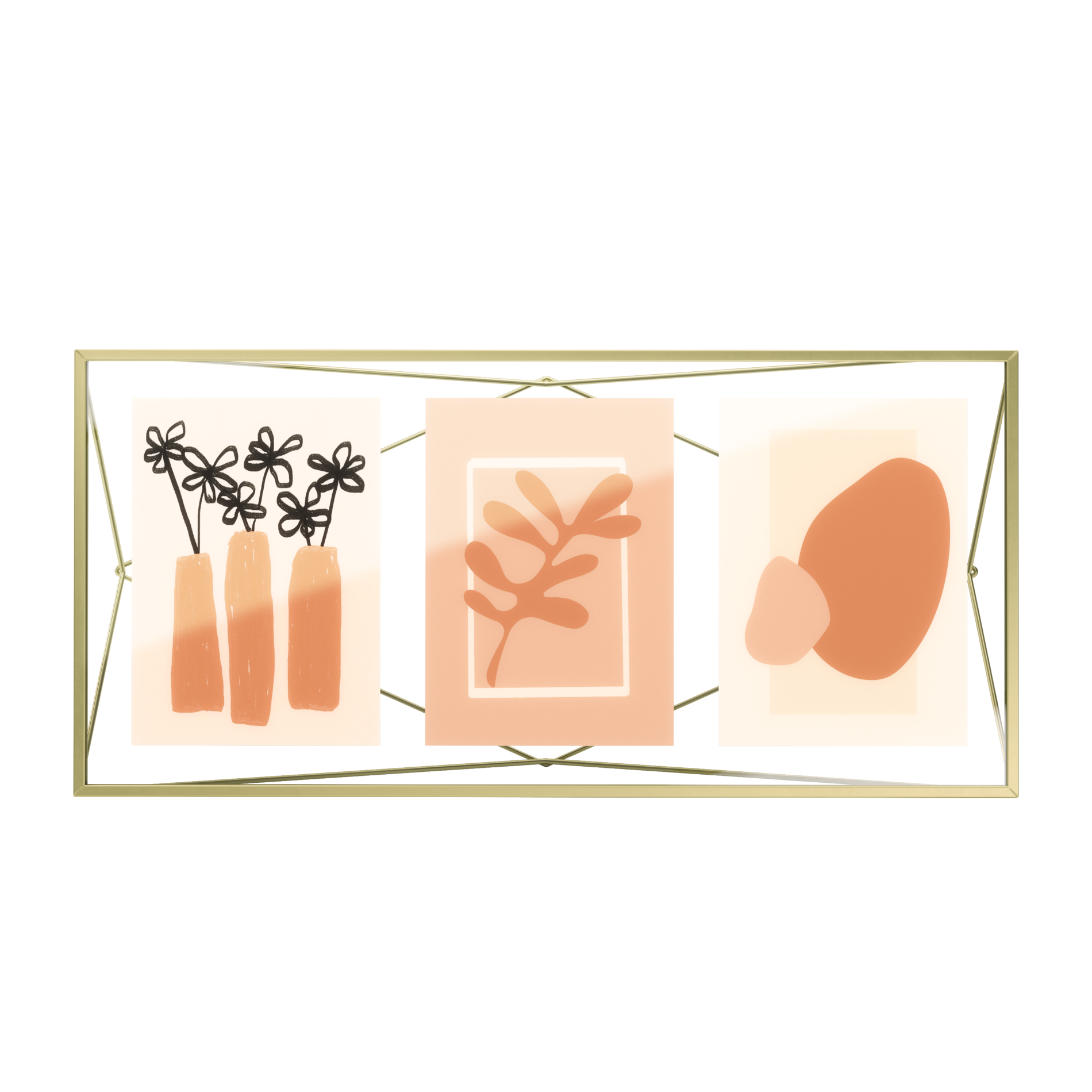 Prisma Picture Frame - Elegant Modern Photo Display for Wall & Tabletop - Perfect for Home Decor, Office, and Gift Giving