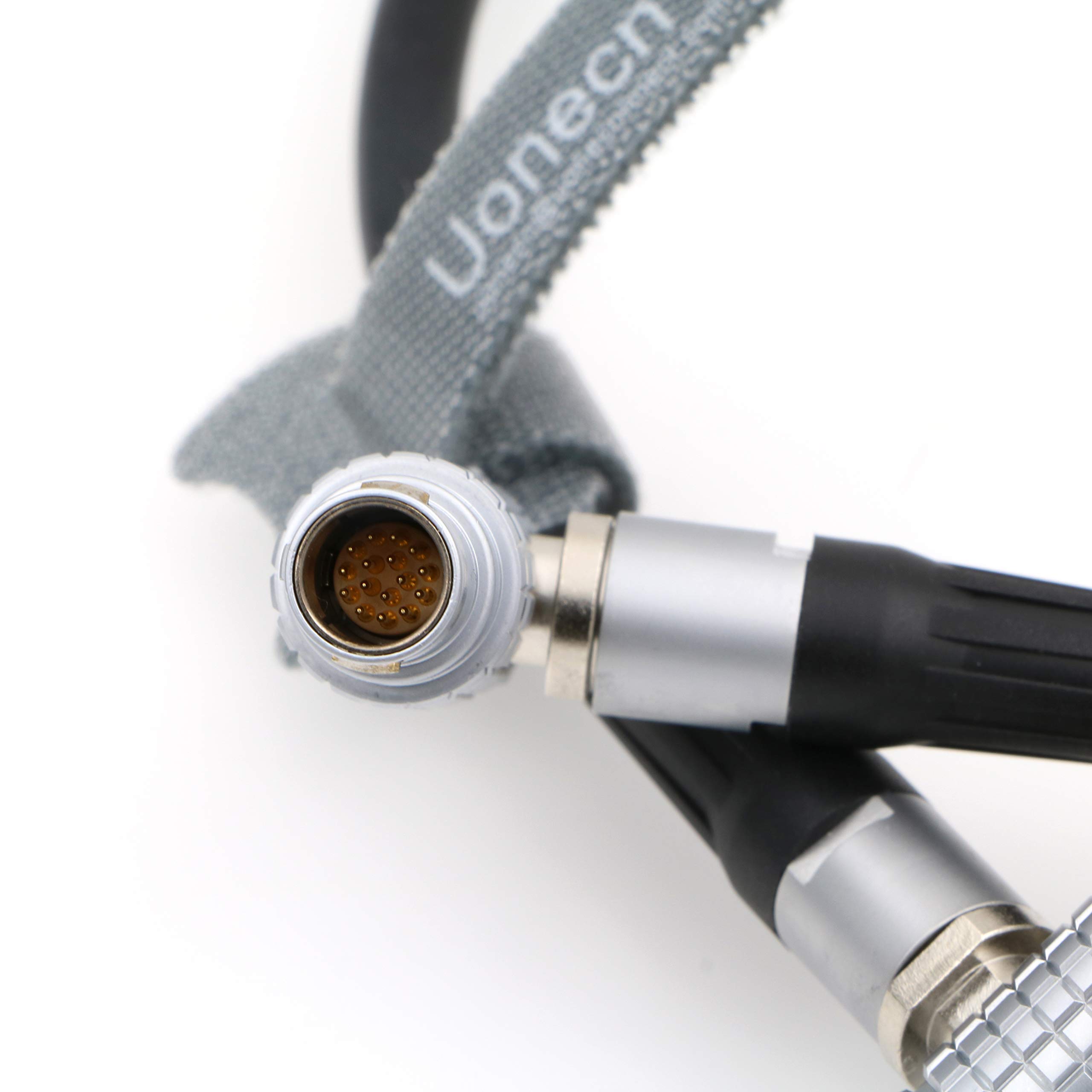 Uonecn LCD EVF Cable FHG.1b 16 Pin Male to Male Cable for Red Epic Scarlet One Cameras - Compatible with LCD/EVF Elbow Connectors - Perfect for Professional Cinematography and Film Production