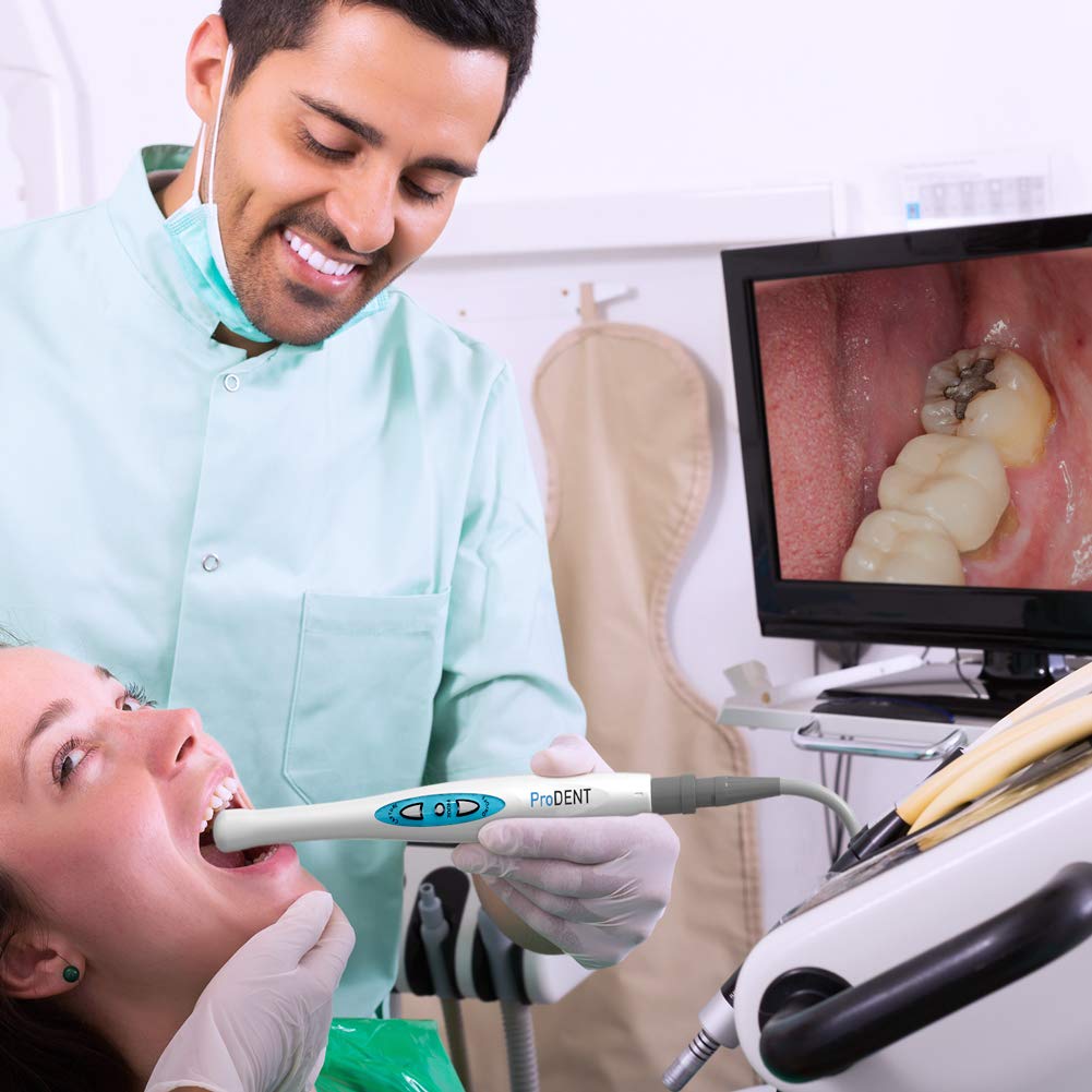HD Intraoral Camera PD760 - USB Dental Camera with Capture Button, Compatible with Eaglesoft, Dexis, Carestream, OpenDental, Apteryx & CurveHero | Perfect for Dental Clinics, Telemedicine & Home Oral Care