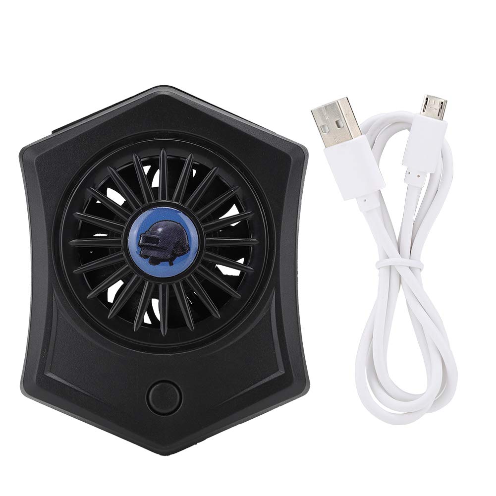 GOTOPOP High-Speed Phone Cooling Fan - 4000 RPM Portable Cooler for Gaming & Video Streaming | Prevent Overheating During Summer Gaming & Movie Watching