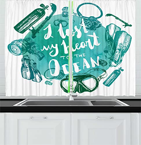 Turquoise Petrol Blue