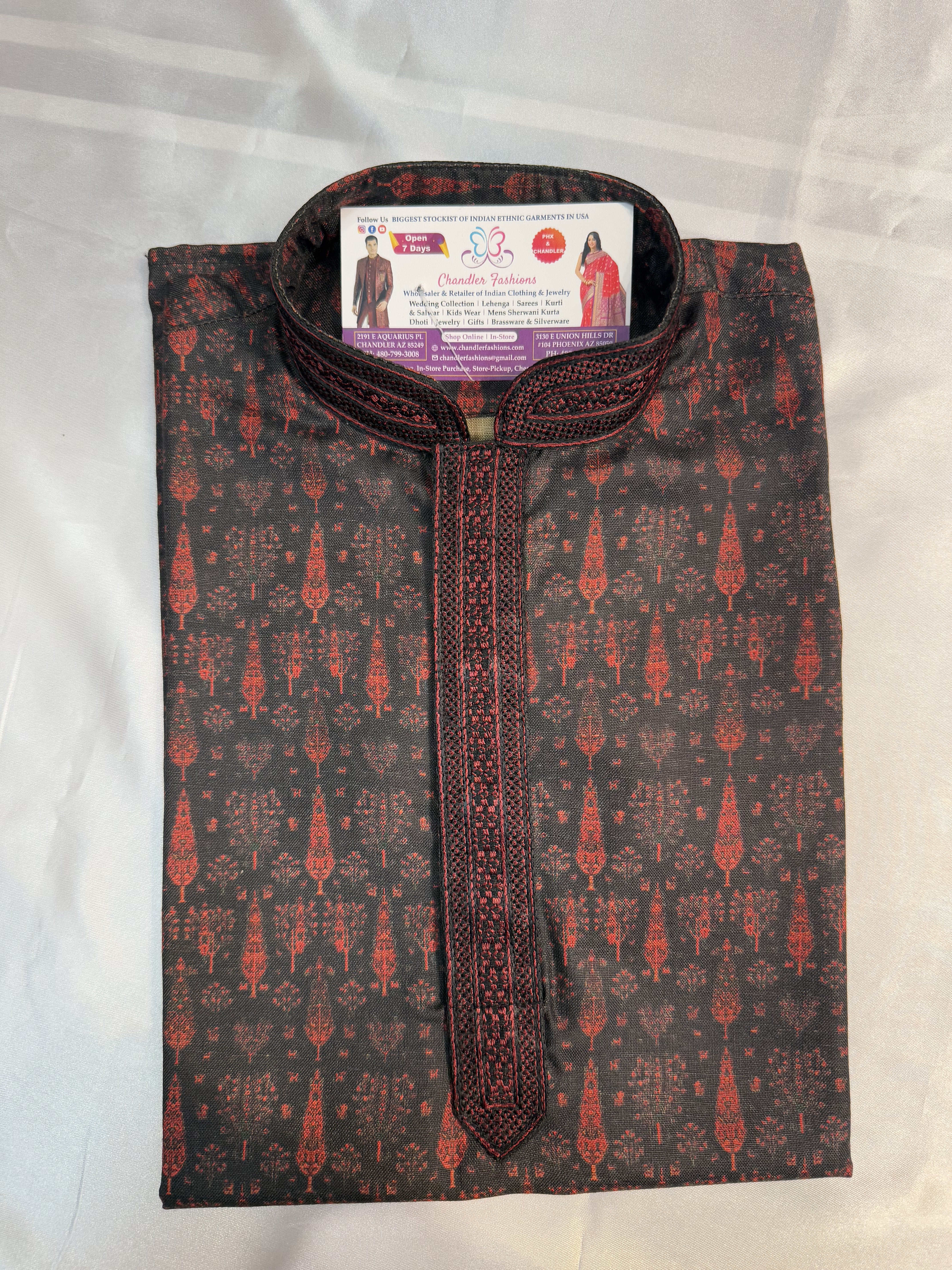 Stylish Maroon Poly Cotton Kurta & Pajama Set for Kids - Comfortable Ethnic Outfit for Festivals, Parties & Special Occasions