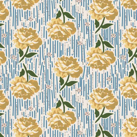 Forget Me Not Rose By Emma Newman - DV6814 Hallie Yellow - Perfect for Home Decor, Weddings & Gift Giving