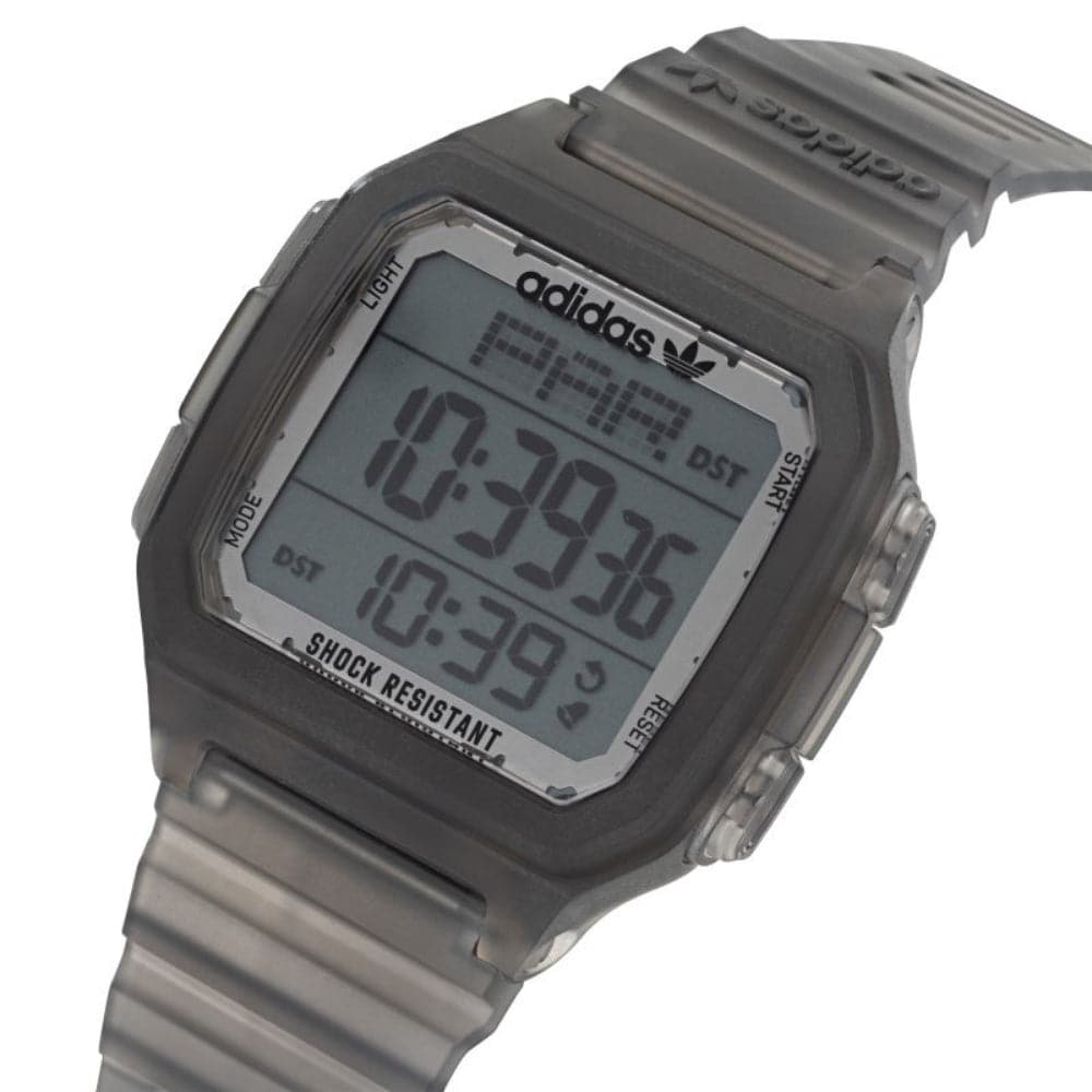 Adidas AOST22050 Brown Plastic/Resin Strap Unisex Watch - Stylish & Durable for Men & Women - Perfect for Casual, Sports & Everyday Wear