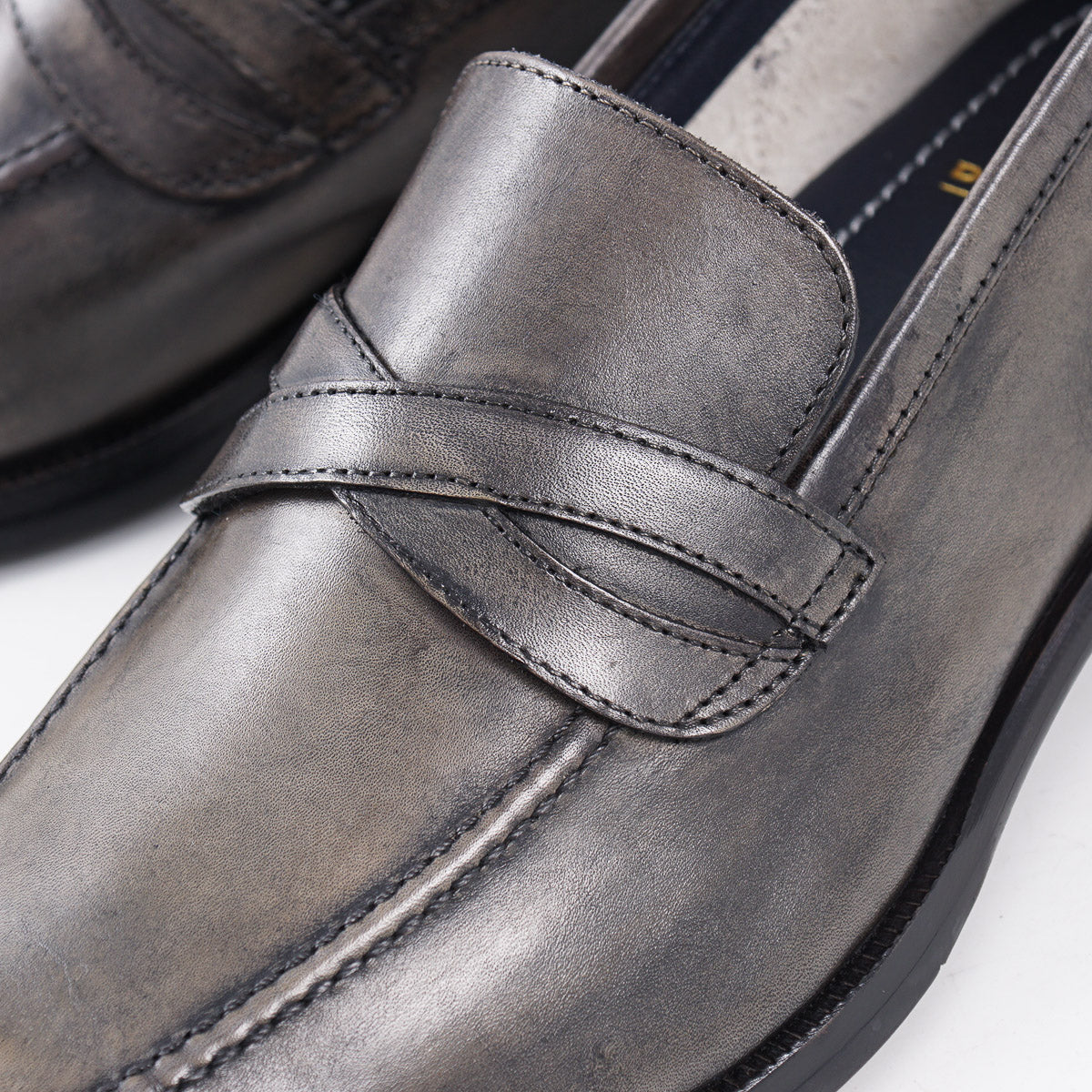 Di Bianco 'Manzoni' Unlined Leather Loafers - Premium Italian Handmade Slip-On Shoes for Men | Perfect for Business Casual, Office & Formal Occasions