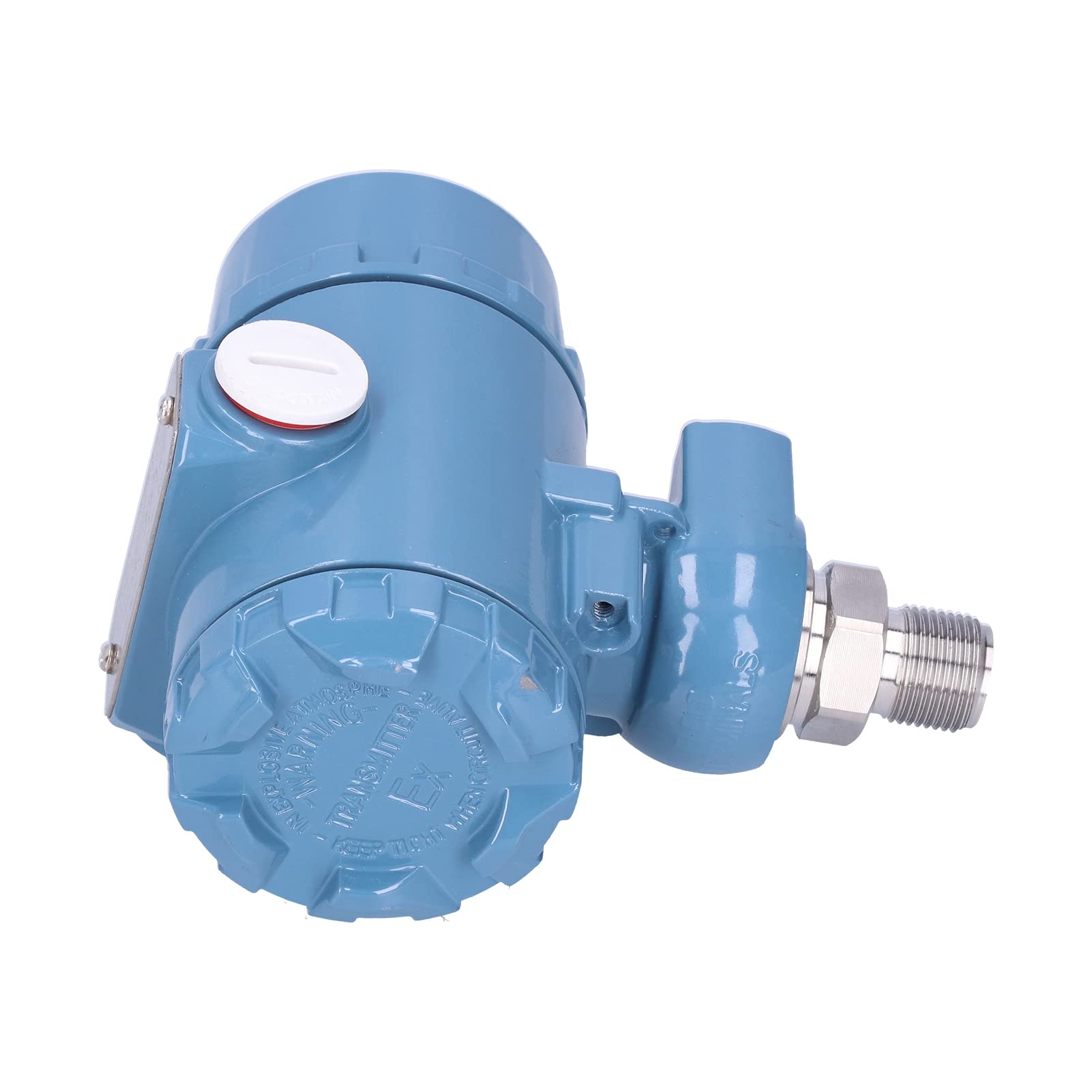 Professional Pressure Transducer for Industrial Use - High Accuracy Pressure Transmitter for Hydraulic Systems, HVAC, and Process Control Applications