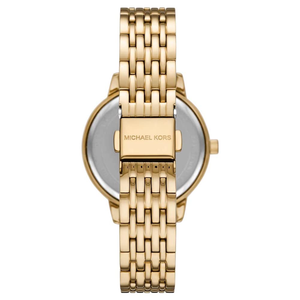 Michael Kors Melissa Women's Watch - Stainless Steel or Leather Strap, Quartz Movement | Elegant Fashion Accessory for Work, Date Night & Special Occasions