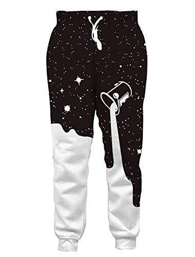 UNICOMIDEA 3D Graphic Joggers Pants for Men & Women - Funny Print Sweatpants, Unisex Casual Jogging Pants with Elastic Waist - Perfect for Gym, Lounge & Streetwear Fashion