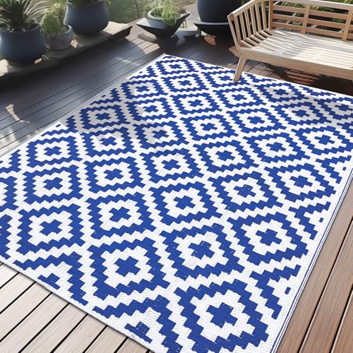 Blue & White