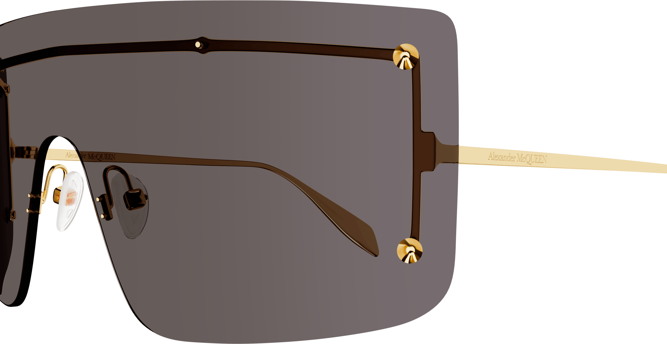 Alexander McQueen AM0412S Sunglasses - Luxury Designer Shades for Men & Women - UV Protection & Polarized Lenses - Perfect for Outdoor Activities, Travel & Fashion Statements
