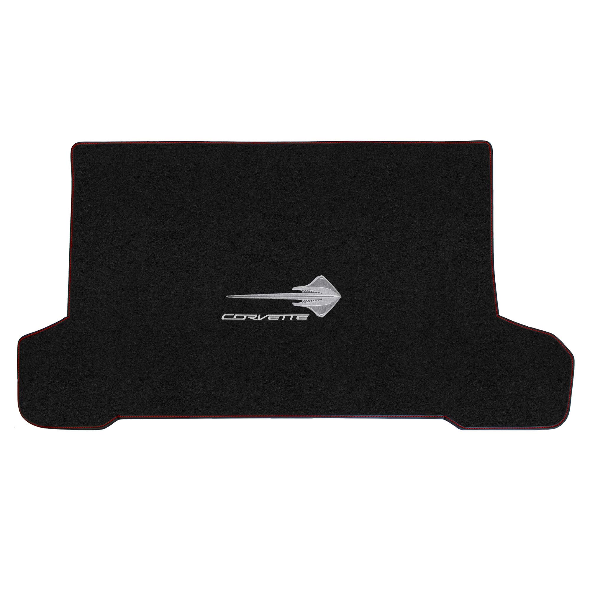 Premium Custom-Fit Carpeted Floor Mats & Trunk Liner for 2014-2019 Corvette C7 - Luxury Car Floor Protection with 'Stingray' Logo (Charcoal) | Perfect for Daily Driving, Road Trips & Car Shows