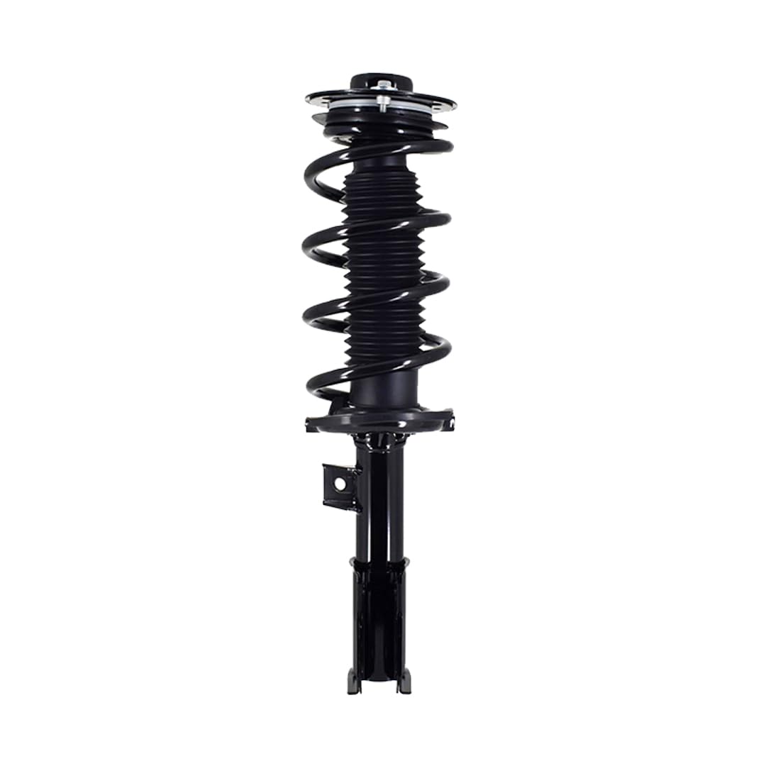 PM Auto Front Right Quick Complete Strut with Coil Spring - Compatible with 2010-2017 Chevrolet Equinox (Excluding 19