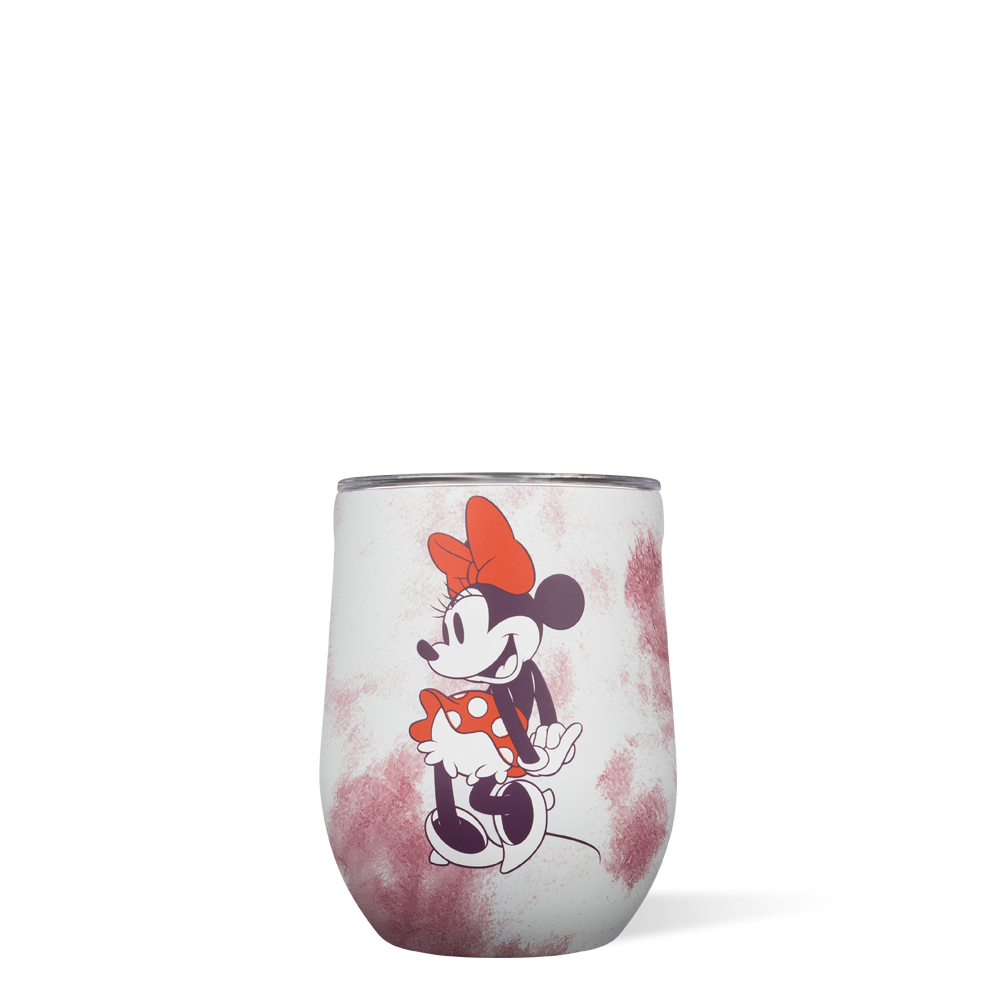 Disney Stemless Wine Glass - Mickey Mouse & Friends Design - Perfect for Parties, Gifts & Home Decor